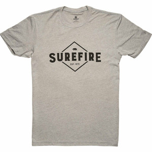 Surefire Magazines - Tshirt Outdoor Ath Gry 60 Cot 40 Poly L - SSTOTDAGL