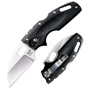 Cold Steel - Tuff Lite Black Plain Edge 6in Ova - CS20LTZ