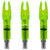 Lumenok - Lumenok GT3G GT Nock, Fits .246" ID - Arrows, Green, 3Pk - GT3G Lumenok - Lumenok GT3G GT Nock, Fits .246" ID - Arrows, Green, 3Pk - GT3G