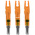 Lumenok - Lumenok H3 H Nock, Fits .234" ID - Arrows, HD Orange, 3Pk - H3 Lumenok - Lumenok H3 H Nock, Fits .234" ID - Arrows, HD Orange, 3Pk - H3
