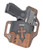 Versacarry - Versacarry UGA4BRN Guardian Holster - Arc Angel Design w/cross, OWB - UGA4BRN