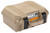 Pelican VCV100-0020-TAN Vault Small - Pistol Case, Tan, 12.3 x 12 x 5.2" - VCV100-0020-TAN