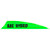 AAE Hybrid 2.0 Shield Cut Vanes Bright Green 50 pk. - HY20BG50
