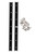 Shappell ECGT-12 Eagle Claw Jet - Sled T-Track 12" - ECGT-12