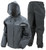 Frogg Toggs UL12504-01SM Women's - Ultra-Lite2 Rainsuit | Carbon Black - UL12504-01SM