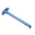 Strike Industries - Strike Latchless Charging Handle Blue - SIARSLCHBLU