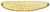 Acme - Sidewinder Spoon - 1/3oz Gold - S-100/G Acme - Sidewinder Spoon - 1/3oz Gold - S-100/G