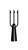 B&M - Fish/frog Spear - 3-tine 1.5x5in - 1PK