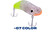 B & L Bait Company - Paul Browns Crazy Croakr - 2.75in 5/8oz Black/org - CC-09