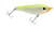 B & L Bait Company - Paul Browns Fat Boy - 3.5in 7/8oz Pearl/chart - F-01