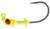Bass Assassin - Pro Elite Jighead - 1/16oz 3pk Chartreuse - PEJ16005