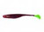 Bass Assassin - Sea Shad - 4in 8bg Plum/chart Tail - SSA25255