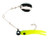 Johnson Fishing - Beetle Spin Value Pack - 1/8oz Chart/black Dots - BSVP1/8CBSP