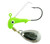 Blakemore - Weedless Jighead - 1/8oz #1 2pk Chartreuse - W153-012