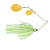 Booyah - Covert Spinnerbait - 3/8oz G-co-wht/cht/slv - BYCVS38GGC729
