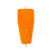 Comal - Popping Float Split Wgtd - Rattle 5in Orange 12bx - 87GX-OR-5-12