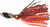 Z-Man - Crosseyez Chatterbait - 3/8oz Fire Craw - CBCE38-07