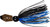 Z-Man - Mini Max Chatterbait - 1/2oz Black/blue - CBMM12-02