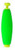 Comal - Snap On Cigar Float - 1.5in Green 3pk 12bg - CS150G-PK3