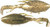 Z-Man - Kicker Crabz - 3.5in 3pk Redfish Toad - KC35-321PK3