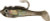 Creme - Spoiler Shad - 1.5in 3pk Black Back - SSB101