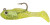 Creme - Spoiler Shad - 1.5in 3pk Chart Glitter - SSB105