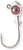 Z-Man - Trout Eye Jighead - 1/8oz 3pk Red - TEJH18-01PK3