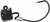 Z-Man - Nedlockz Ewg Jig Head - 1/10oz 4pk Black - TTNL-3611