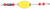 Comal - Oval Wgtd Reddi Float - 2.5in Yellow 50bg - WO250RRY-50