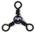 Eagle Claw - 3-way Swivel - Black 1/0 12pk - 01252-019