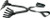 Eagle Claw - Crab Tong - Black - 10160-006