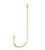 Eagle Claw - Aberdeen Hook - Gold L-wire Sz1 10pk - 202ELAH-1