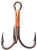Eagle Claw - Treble Hook - Bronze Sz4 20bx - 374TH-4