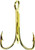 Eagle Claw - Treble Hook - Gold Sz8 5pk - 376AH-8
