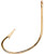 Eagle Claw - Lazer Kahle Hook - Gold Sz6 10pk - L143GH-6