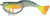 Vudu - Vudu Rattler Shrimp - 3.5in 1/4oz 2pk Grn Horn - E-VS35R-14-55