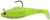 Vudu - Vudu Shad - 3in 1/4oz 3pk Lime Chart - E-VSH30-14-01