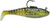 Vudu - Vudu Shad - 3in 1/4oz 3pk Gold Shine - E-VSH30-14-04