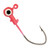Eagle Claw - Ball Pro-v Weedless Jghd - Pink 1/16oz 10pk - WBHPV116-13