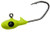 Bobby Garland - Overbite Sickle Jighead - 1/48oz Sz4 10pk Glo Chat - BG148OBS63-10