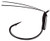 Gamakatsu - Wdless Wicked Wacky Hook - Black Nickel 1/0 3pk - 306411