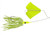 Humdinger - Buzz-bait - 1/4oz Slv Bld-chat/white - 44A