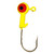 Head Hunter - Round Jig Head - 1/24oz 10pk Yellow - BH24B-06-10