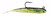 H & H - Glass Minnow Double Rig - 1/4oz Chart/black Bk - GMDR14-04
