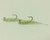 H & H - Glass Minnow Double Rig - 1/8oz Moon Glow - GMDR18-183