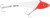 Halco - Max 130 Trolling Bait - 5in 2.8oz White/red Head - MAX130H53