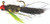JENNY'S JIGS - Crappie Jig - 1/16oz 2pk Org/chat/blk - JJ015 1/16 JENNY'S JIGS - Crappie Jig - 1/16oz 2pk Org/chat/blk - JJ015 1/16