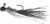 JENNY'S JIGS - Crappie Jig - 1/32oz 2pk Blk/slv/blk - JJ022 1/32