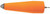 Midcoast - Outcast Popping Float - 4in Orange - M2003