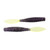Missile Baits - Ned Bomb Worm - 3.25in 10bg Purp Cld/cht - MBNB325-PCCT
